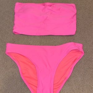 aerie bandeau bikini set